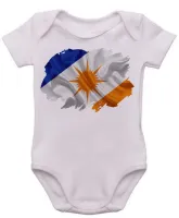 Body Bebê Infantil bandeira Estado tocantins - Foto 3