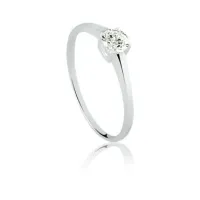 Anel de prata 950 - Solitário - 270643