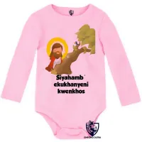 Body Bebê Infantil Jesus Cristo siyahamba - Foto 4