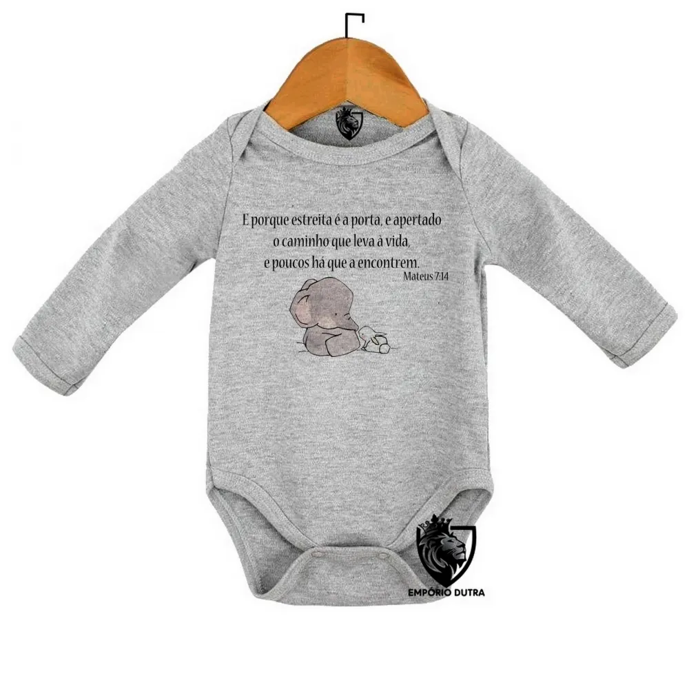 Body Bebê Infantil Mateus 07 14 Imagem