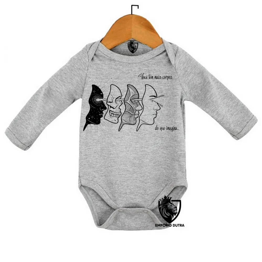 Body Bebê Infantil Você tem mais corpos espiritual