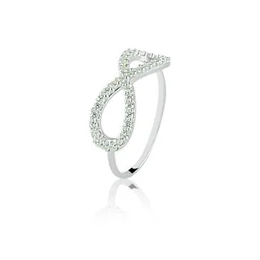 Anel infinito prata 950  - 270783