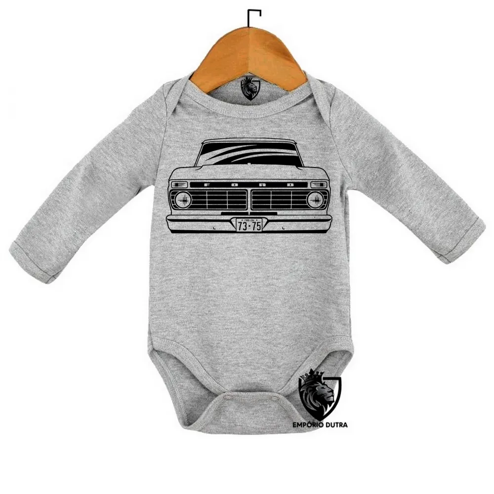 Body Bebê Infantil Camionete Ford antiga carro antigo Imagem