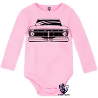 Body Bebê Infantil Camionete Ford antiga carro antigo - Foto 2