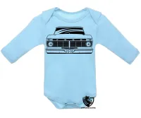 Body Bebê Infantil Camionete Ford antiga carro antigo - Foto 4