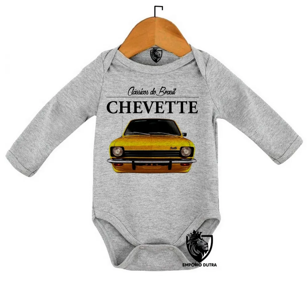 Body Bebê Infantil Chevette carro antigo Imagem