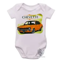 Body Bebê Infantil Chevette Brasil carro antigo - Foto 2