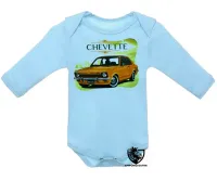 Body Bebê Infantil Chevette Brasil carro antigo - Foto 3