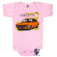 Body Bebê Infantil Chevette Brasil carro antigo - Foto 4