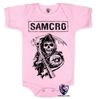 Body Bebê Infantil soa samcro harley moto - Foto 4