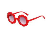 Óculos de Sol Infantil Flor cor: Vermelho