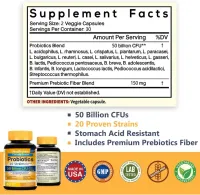 New Rhythm - Probiótico 50 Bilhões 60 Caps Vegetariana Eua + Frete Grátis - Foto 5