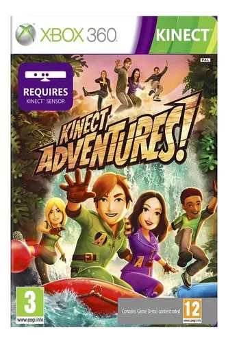 Lojas MM - Microsoft Xbox 360 + Kinect E 4GB Standard cor preto