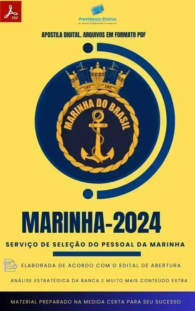 Apostila Marinha 2024 CP-T Psicologia