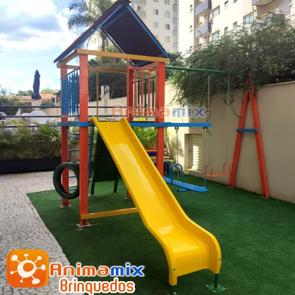 Playground Torre com 01 Balanço Imagem