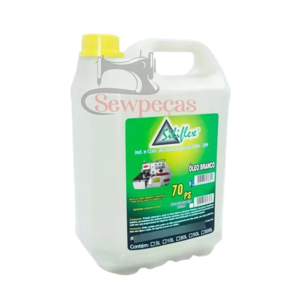 Óleo Para Máquina De Costura Industrial Siliflex - 5 Litros
