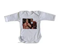Body Bebê Infantil Apollo Creed Rocky Balboa Boxe - Foto 3