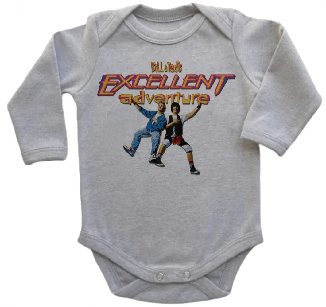 Body Bebê Infantil Bill and Ted filme antigo Imagem