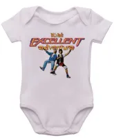 Body Bebê Infantil Bill and Ted filme antigo - Foto 3