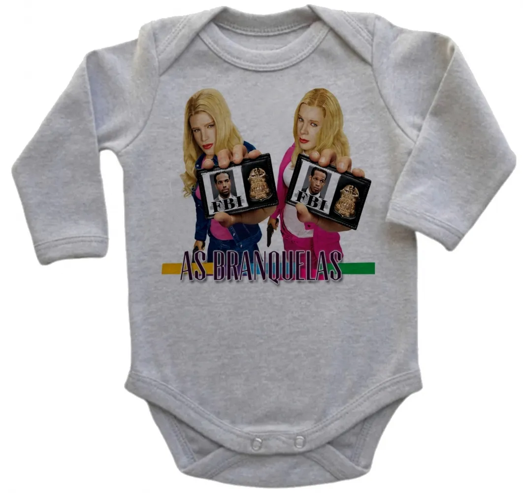 Body Bebê Infantil Branquelas filme Policia
