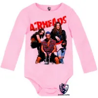 Body Bebê Infantil Cabeças de vento Airheads rock - Foto 4