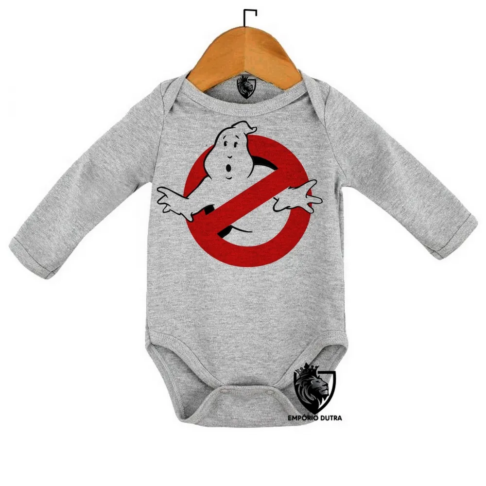 Body Bebê Infantil Caça Fantasmas ghost busters