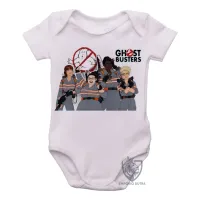 Body Bebê Infantil Caça fantasmas mulheres Ghostbusters - Foto 2