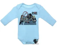 Body Bebê Infantil Caça fantasmas mulheres Ghostbusters - Foto 3