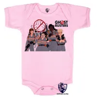 Body Bebê Infantil Caça fantasmas mulheres Ghostbusters - Foto 4