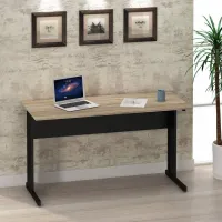 Mesa Reta Pé Metal New City Light 