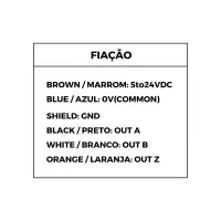 ENCODER INCREMENTAL ROTATIVO 100 PULSOS E6B2-CWZ6C - Foto 7