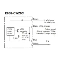 ENCODER INCREMENTAL ROTATIVO 100 PULSOS E6B2-CWZ6C - Foto 8