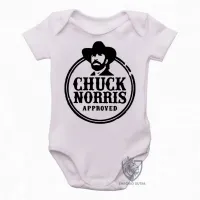 Body Bebê Infantil chuck norris texas ranger - Foto 2