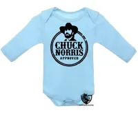 Body Bebê Infantil chuck norris texas ranger - Foto 3