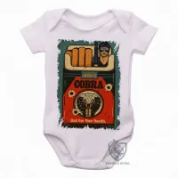 Body Bebê Infantil Cobra sylvester stallone - Foto 2