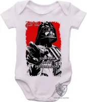 Body Bebê Infantil Darth Vader fé Star Wars - Foto 2
