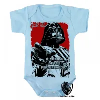 Body Bebê Infantil Darth Vader fé Star Wars - Foto 3