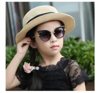 Óculos de Sol Infantil Gatinha Vintage Cor: Preto - Importado - Foto 3