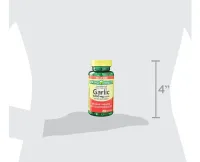 Spring Valley Garlic 1000mg Vitamina Para o Coração 200caps Eua - Foto 7