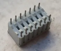 CHAVE DIP SWITCH  CINZA  7 VIAS 180° - Foto 2