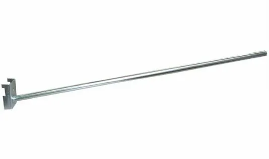 Braço reto  com sapata para Luminária Pública 1 metro x 25mm