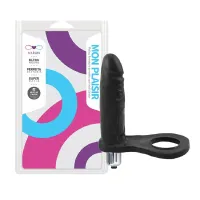 ANEL COMPANHEIRO COM VIBRO AMIGÃO 11 X 2,7CM - COR BEGE.                                                          LIBYSEXSHOP - Foto 4