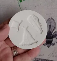 Molde de Silicone Noivinhos 002