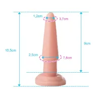 PLUG ANAL MON PLAISIR MACIÇO MACIO CORES 9 X 2,3CM - SOULSEX.                                                            LIBYSEXSHOP - Foto 2