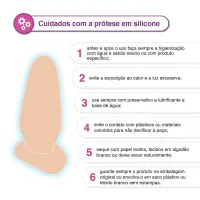 PLUG ANAL MON PLAISIR MACIÇO MACIO CORES 9 X 2,3CM - SOULSEX.                                                            LIBYSEXSHOP - Foto 8