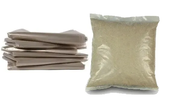 Saco Plástico Canelado p/ Areia 40x60x0,20 c/5kg