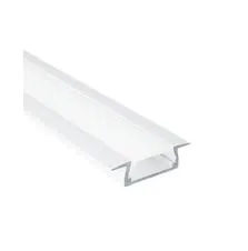 Perfil de LED Embutir Alumínio Branco 40x20 2 metros