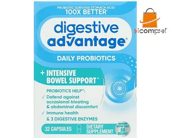 Digestive Advantage 32 Capsprobiotics Intense Bowel Support + Frete Grátis