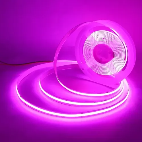 Fita LED COB ROSA 12v rolo 5 metros Imagem