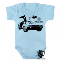 Body Bebê Infantil De volta para o futuro  DeLorean - Foto 3